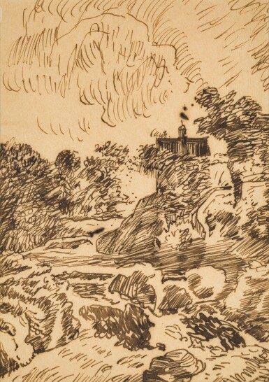 View full screen - View 1 of Lot 50. A Rocky Outcrop, Fife.