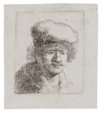 Self-Portrait with Cap Pulled Forward
