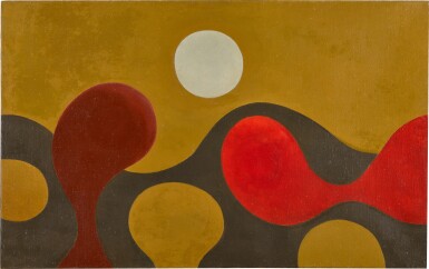 View full screen - View 1 of Lot 50. Two Red Forms.