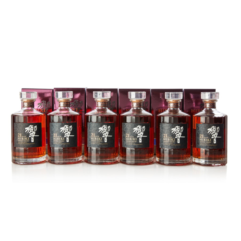 View full screen - View 1 of Lot 5039. 響 Hibiki 21 Year Old 43.0 abv NV (6 BT70).