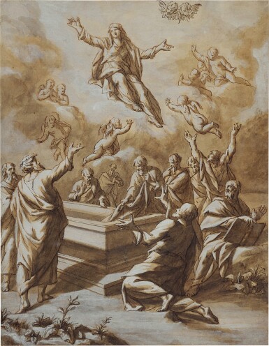 View full screen - View 1 of Lot 745. The Assumption of the Virgin.