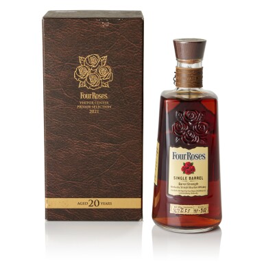 View full screen - View 1 of Lot 6381. Four Roses Visitor Center Private Selection 20 Year Old Barrel #41-3Q 56.7 abv NV (1 BT75).
