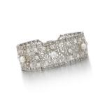 Natural pearl and diamond bracelet | Bracciale in perle naturali e diamanti