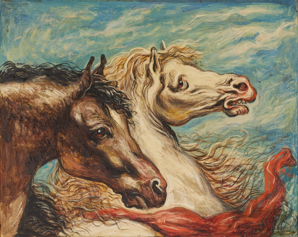View full screen - View 1 of Lot 121. Teste di cavallo.