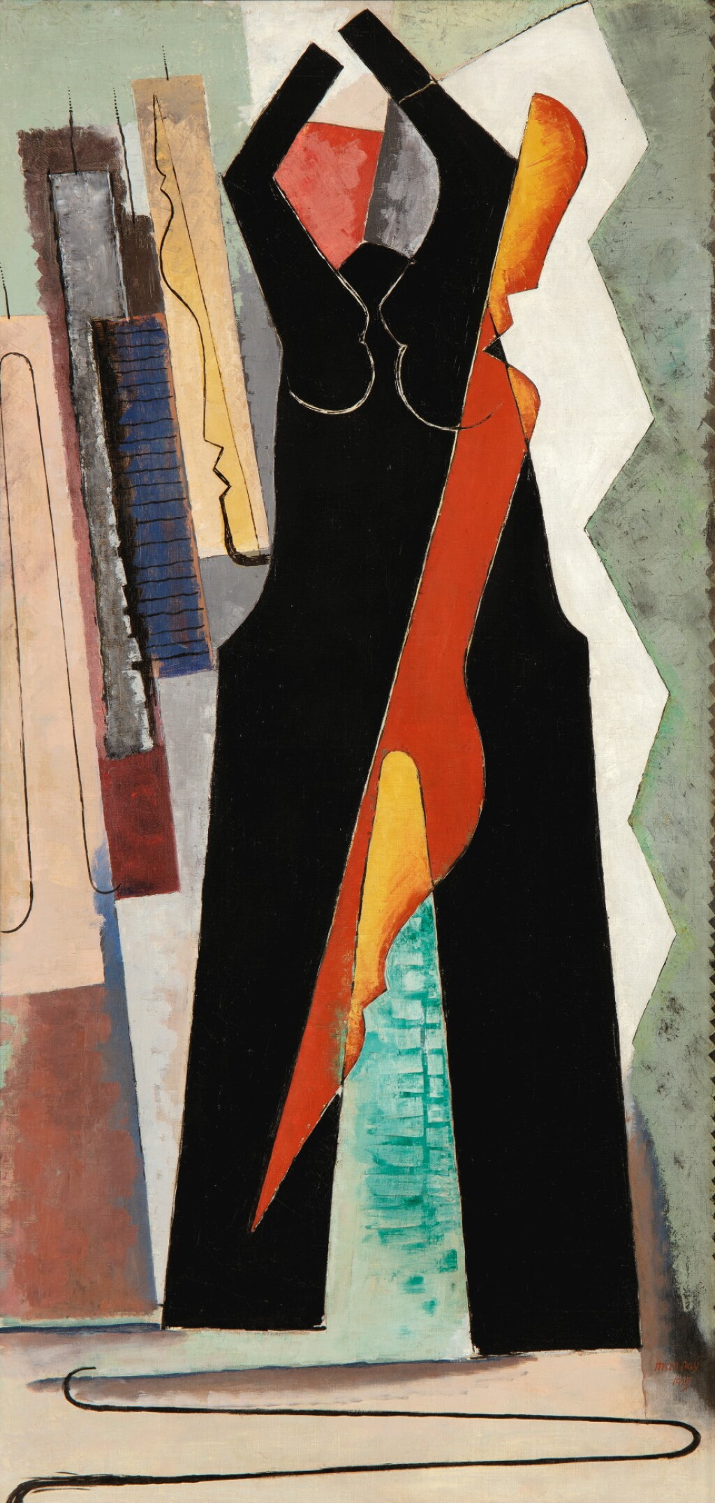 View full screen - View 1 of Lot 116. MAN RAY | BLACK WIDOW (NATIVITY).