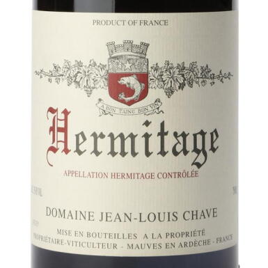 View full screen - View 1 of Lot 323. Hermitage Rouge 1994 Jean-Louis Chave (3 BT).