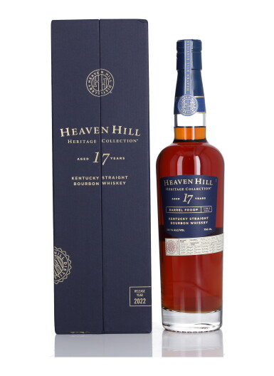 View full screen - View 1 of Lot 200. Heaven Hill 17 Year Old Heritage Collection 118.2 Proof NV (1 BT 75cl).