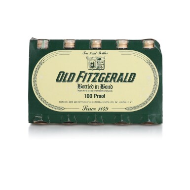 View full screen - View 1 of Lot 119. Old Fitzgerald 6 Year Old 100 Proof 1973 (10 BT 5cl).