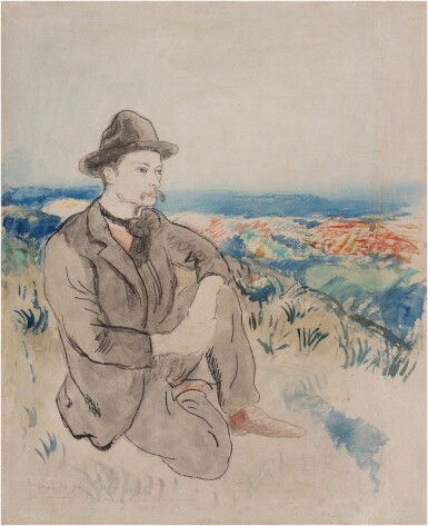 View full screen - View 1 of Lot 12. Portrait de Julio Gonzalez.