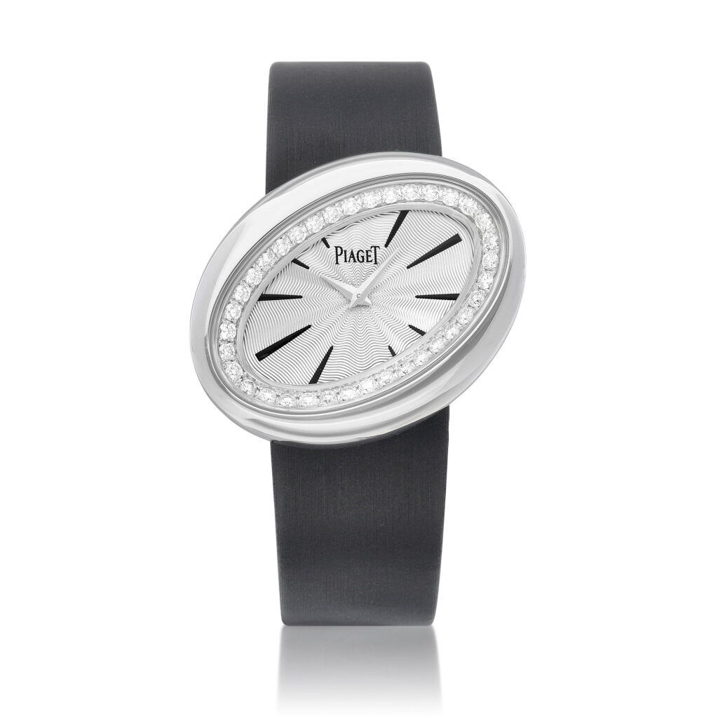 View full screen - View 1 of Lot 8085. Limelight Magic Hour, Reference GOA32099 | A white gold and diamond-set wristwatch with rotating case, Circa 2007 | 伯爵 | Limelight Magic Hour 型號GOA32099 | 白金鑲鑽石腕錶,備迴轉錶殼,約2007年製.