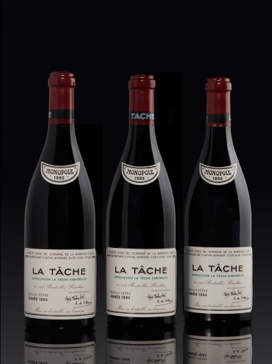 View full screen - View 1 of Lot 2. La Tâche 1995 Domaine de la Romanée-Conti (6 BT).