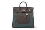Ebene Togo Limited Edition Western Birkin 40 Haute A Courroies Palladium Hardware, 2021