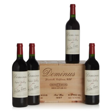View full screen - View 1 of Lot 754. Dominus 1997 (8 BT).