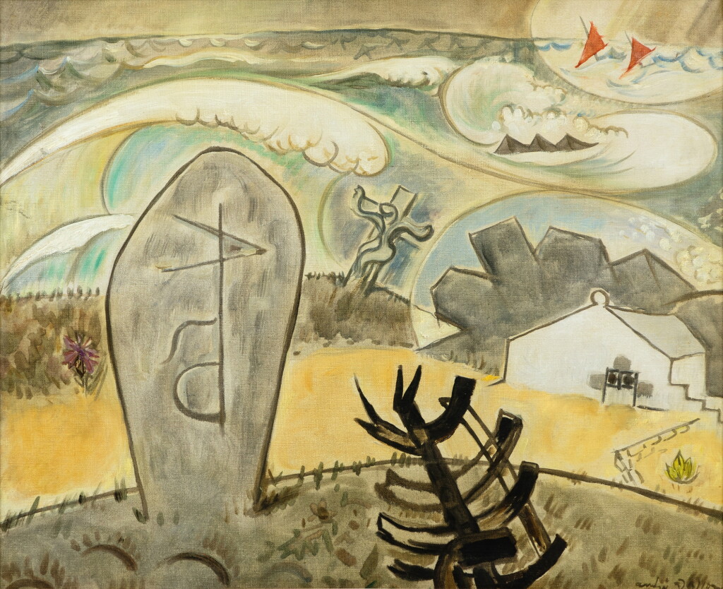View full screen - View 1 of Lot 260. Le Menhir.