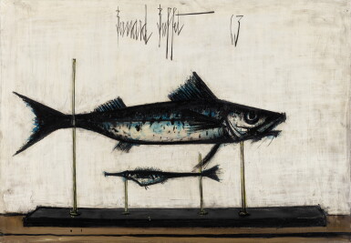 View full screen - View 1 of Lot 226. Deux Poissons Naturalisés.