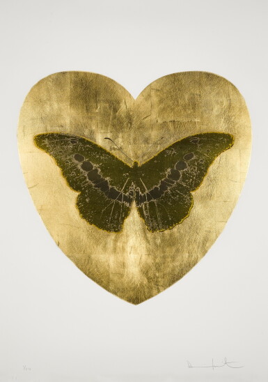 View full screen - View of I Love You (Gold Leaf, Oriental Gold, Cool Gold).