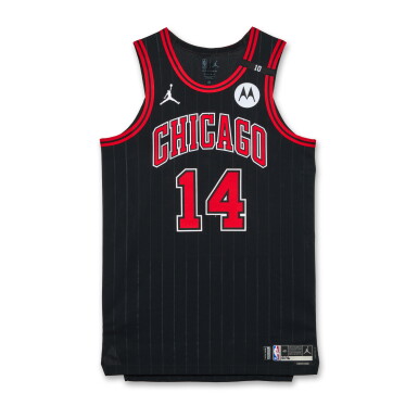 View full screen - View 1 of Lot 204. Matas Buzelis Chicago Bulls 2024-2025 Game Worn Statement Edition Jersey .