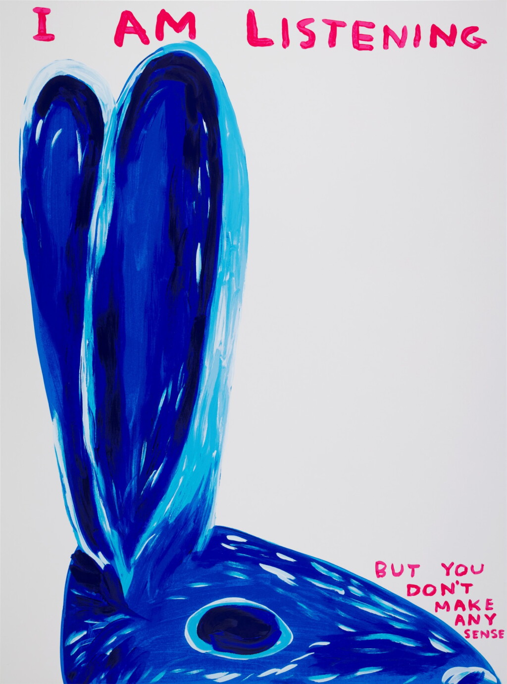 View full screen - View 1 of Lot 141. Untitled (I Am Listening).