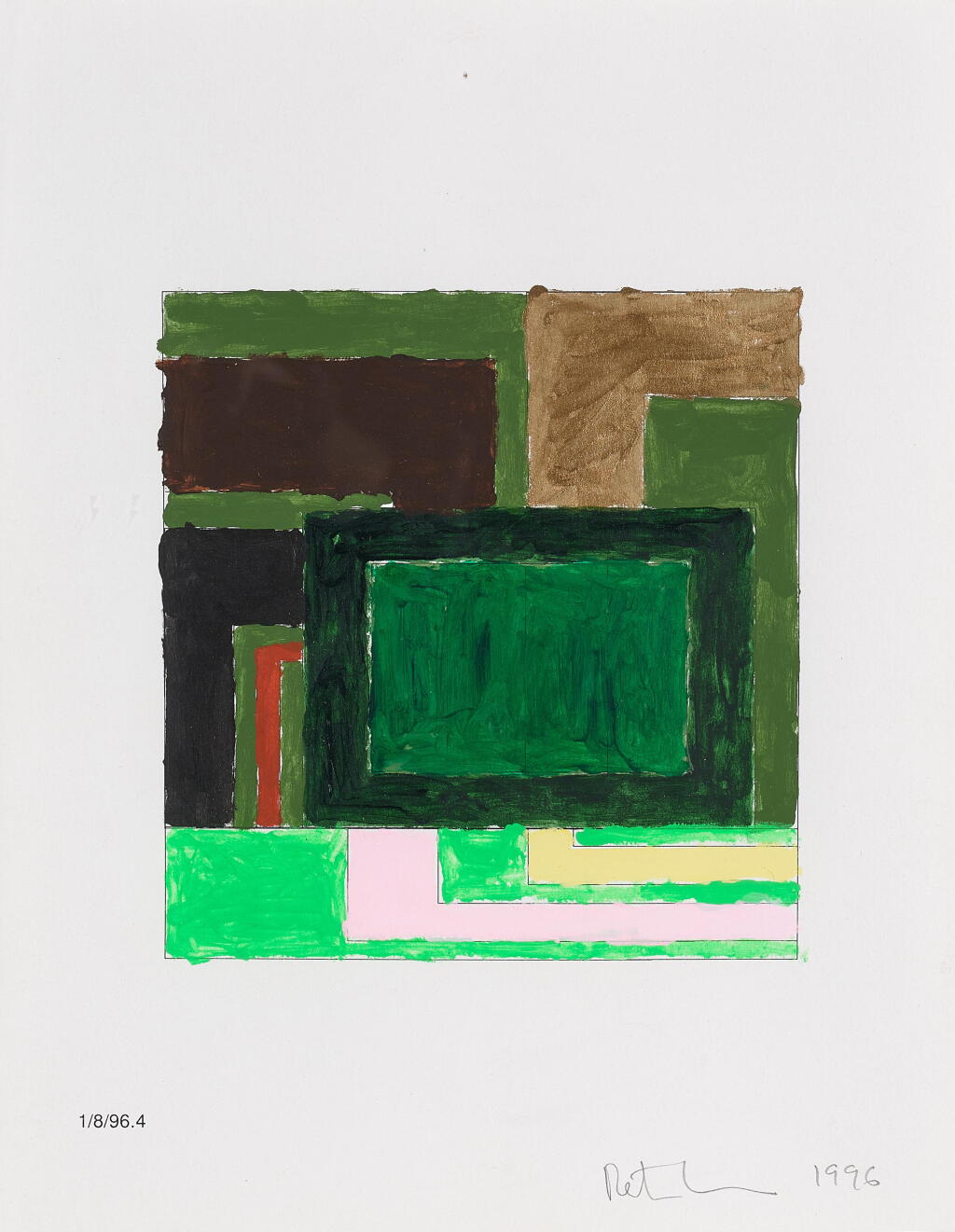 View full screen - View 1 of Lot 47. Untitled (1/8/96.4).