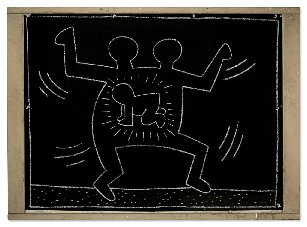 View full screen - View 1 of Lot 624. Untitled (Subway Drawing).