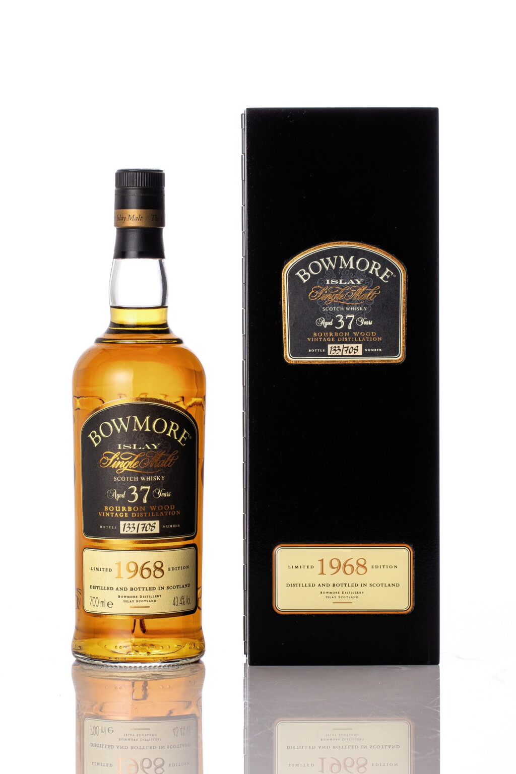 View full screen - View 1 of Lot 5503. Bowmore 37 Year Old 43.4 abv 1968 (1 BT70).