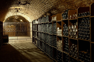 View full screen - View 1 of Lot 715. Louis Roederer, Cristal 2002 & Brut Nature Cuvée Philippe Starck 2009 (2 BT).