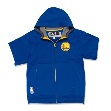 View full screen - View 1 of Lot 9. Kevin Durant 2017 NBA Finals Practice & Media Day Worn Golden State Warriors Jacket.