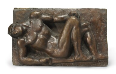 View full screen - View 1 of Lot 62. ARISTIDE MAILLOL | LE GUERRIER TOMBÉ.