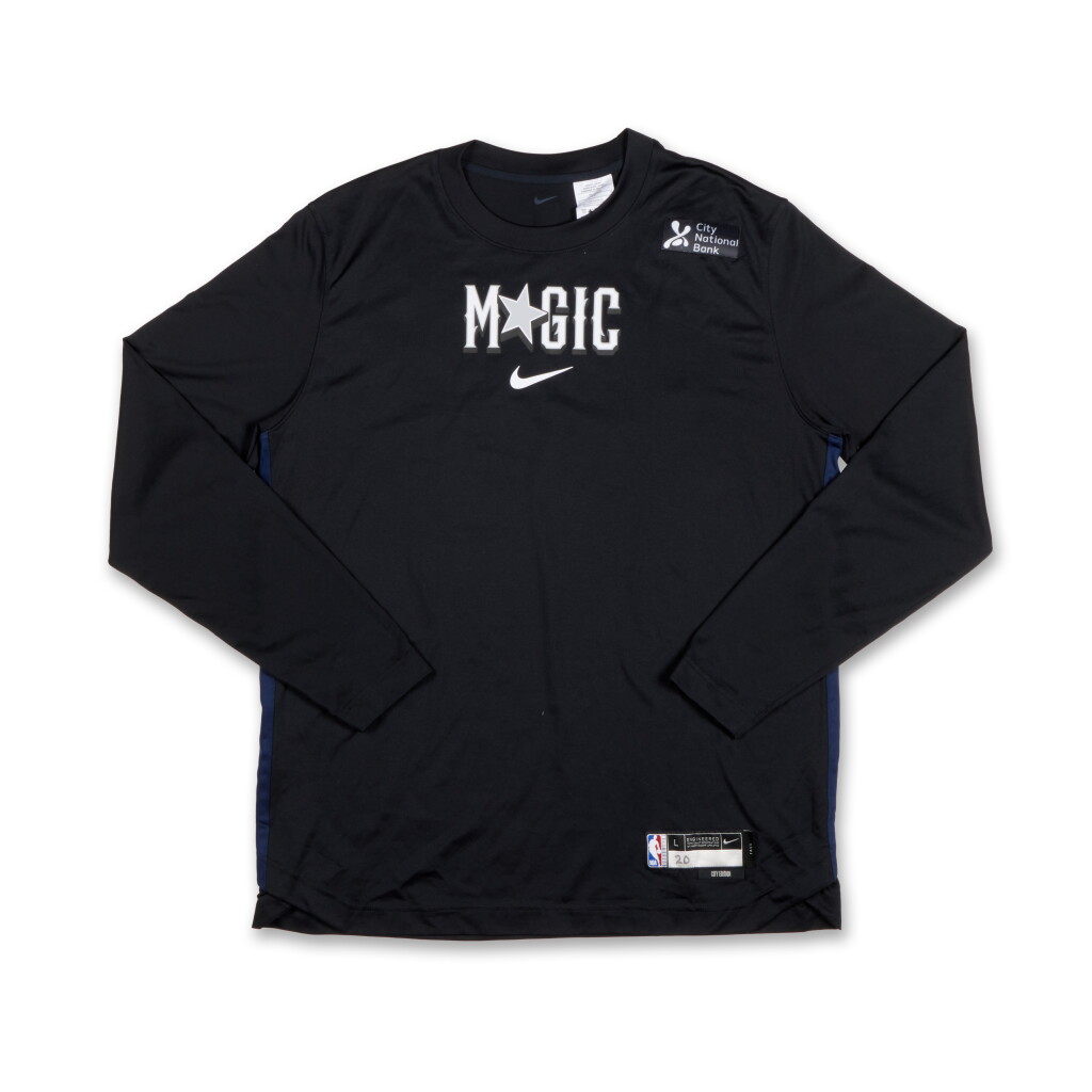 View full screen - View 1 of Lot 81. Markelle Fultz Orlando Magic 2023-2024 City Edition Warmup Set.