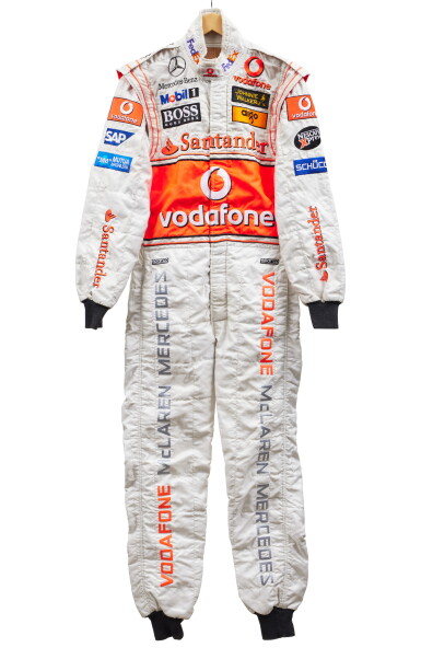 View full screen - View 1 of Lot 1. Lewis Hamilton 2007 ‘First Career Grand Prix Victory’ Race Worn Suit.