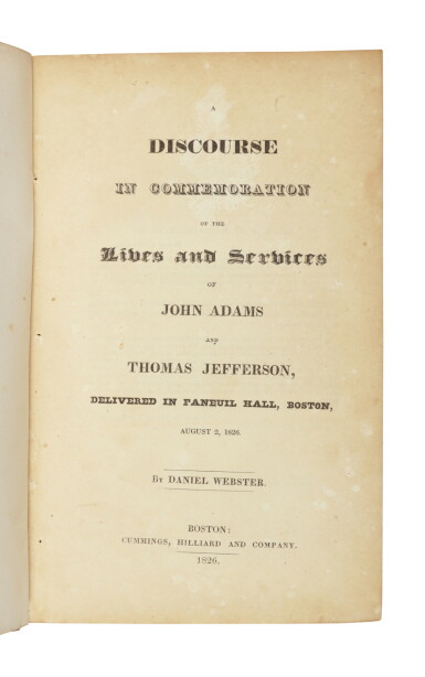 View full screen - View 1 of Lot 72. American Sermon Sammelband | American Sermon Sammelband. Two volumes, 19th century.
