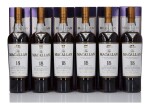 The Macallan 18 Year Old Sherry Oak 43.0 abv 1995 (6 Bottles 70cl)