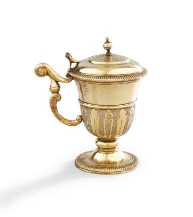 View full screen - View 1 of Lot 194. A SILVER-GILT MUSTARD-POT, PARIS, 1779-1780 | MOUTARDIER EN VERMEIL, PARIS, 1779-1780 .