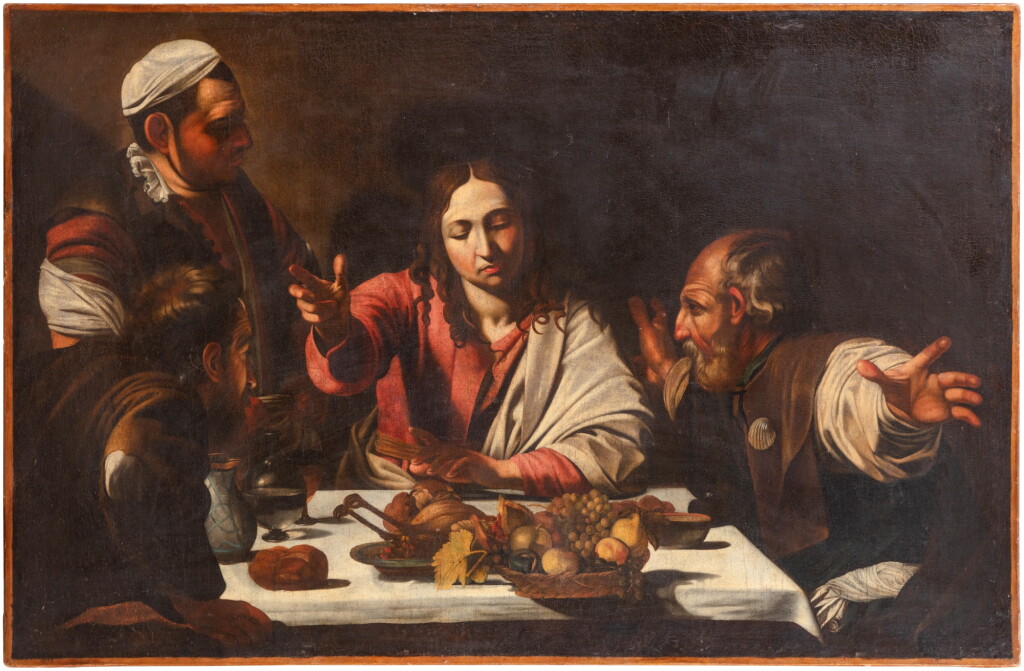 View full screen - View 1 of Lot 108. Supper at Emmaus.
