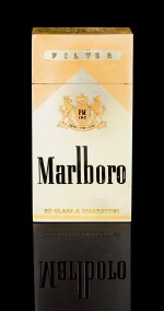 A TWO COLOUR GOLD AND ENAMEL CIGARETTE CASE, BULGARI, CIRCA 1970