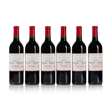 View full screen - View 1 of Lot 249. Château Lynch-Bages 1988 (6 BT, 6 MAG).