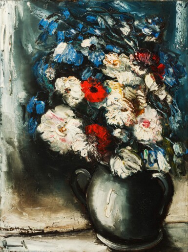 View full screen - View 1 of Lot 253. Pivoines et fleurs du jardin.