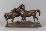 Groupe Chevaux Arabes No. 1 (ou Accolade No. 1)