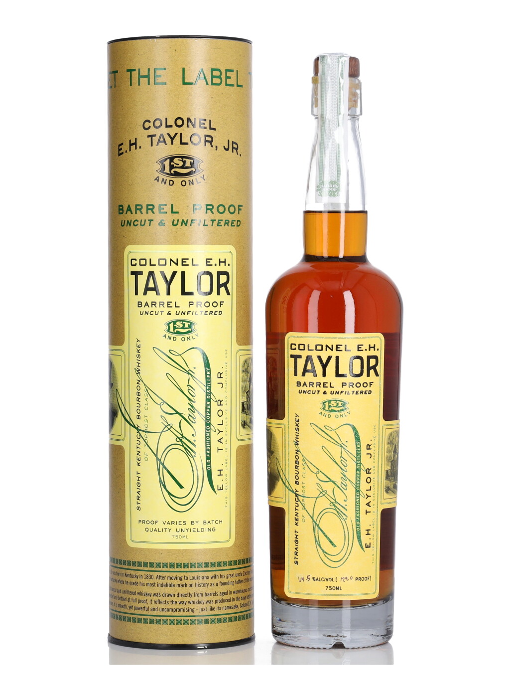 View full screen - View 1 of Lot 139. Colonel E.H. Taylor Barrel Proof Batch #11 129.0 Proof NV (1 BT 75cl).