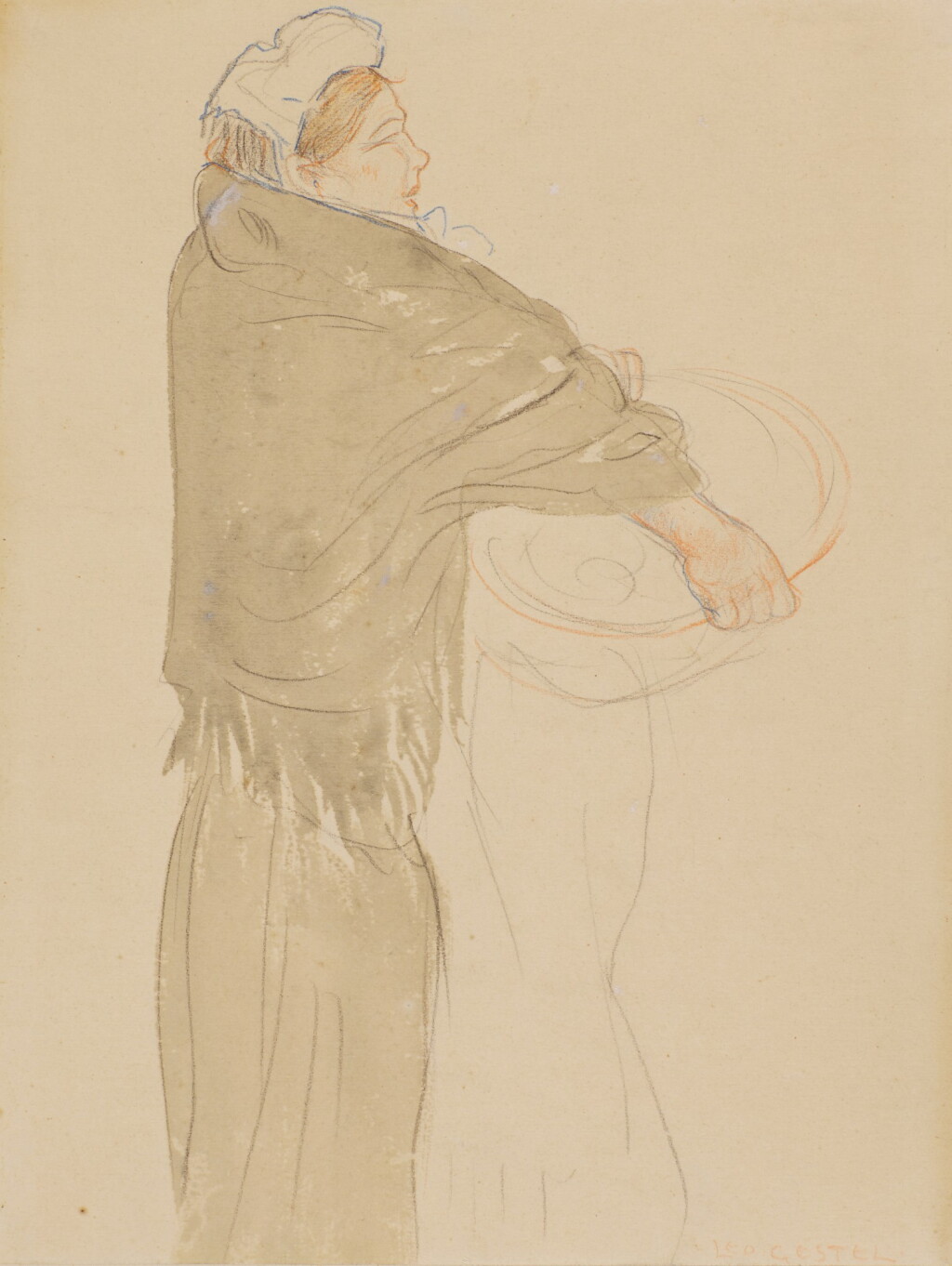 View full screen - View 1 of Lot 432. Study of a Woman.