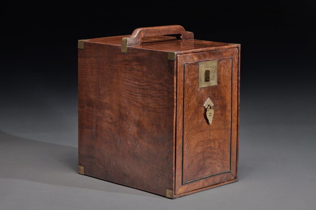View full screen - View 1 of Lot 191. A burlwood medicine chest (Yaoxiang), 17th century.