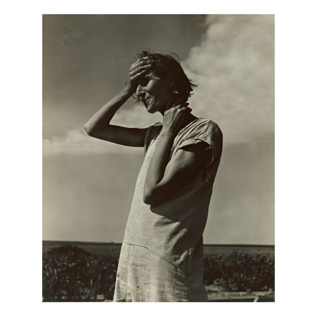 View full screen - View 1 of Lot 159. DOROTHEA LANGE | WOMAN OF THE HIGH PLAINS, TEXAS PANHANDLE.