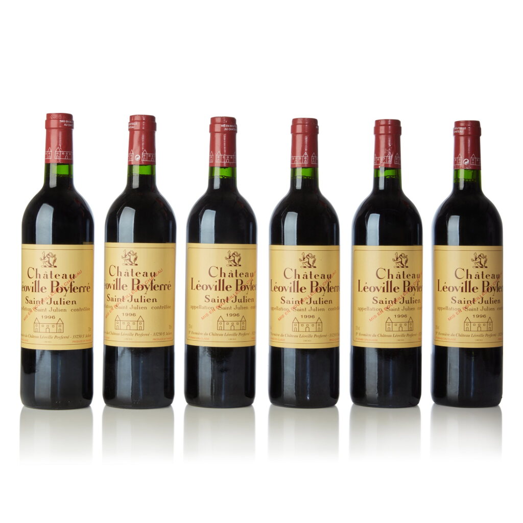 View full screen - View 1 of Lot 18. Château Léoville Poyferré 1996 (12 BT).