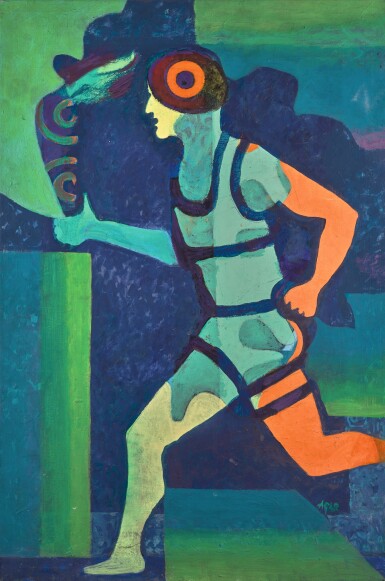 View full screen - View 1 of Lot 140. EILEEN AGAR, R.A. | THE MESSENGER.