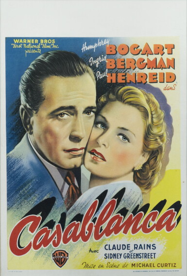 View full screen - View 1 of Lot 133. Casablanca (1942).