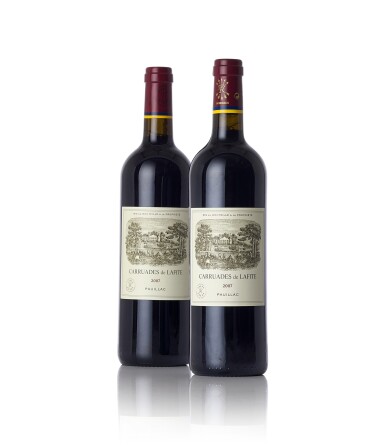 View full screen - View 1 of Lot 6019. Carruades de Lafite 2007 (12 BT).