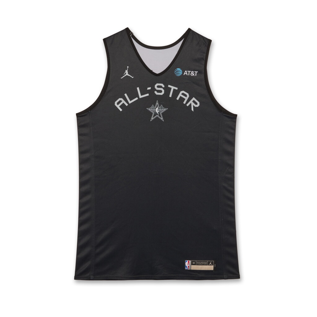 View full screen - View 1 of Lot 205. Trae Young ‘NBA All-Star Game’ Practice Jersey | Probable Wear.