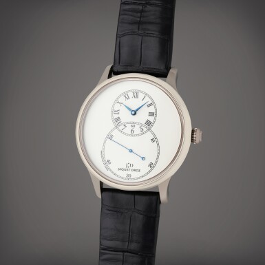 View full screen - View 1 of Lot 134. Reference J003034201 Grande Seconde | A white gold automatic wristwatch, Circa 2010.