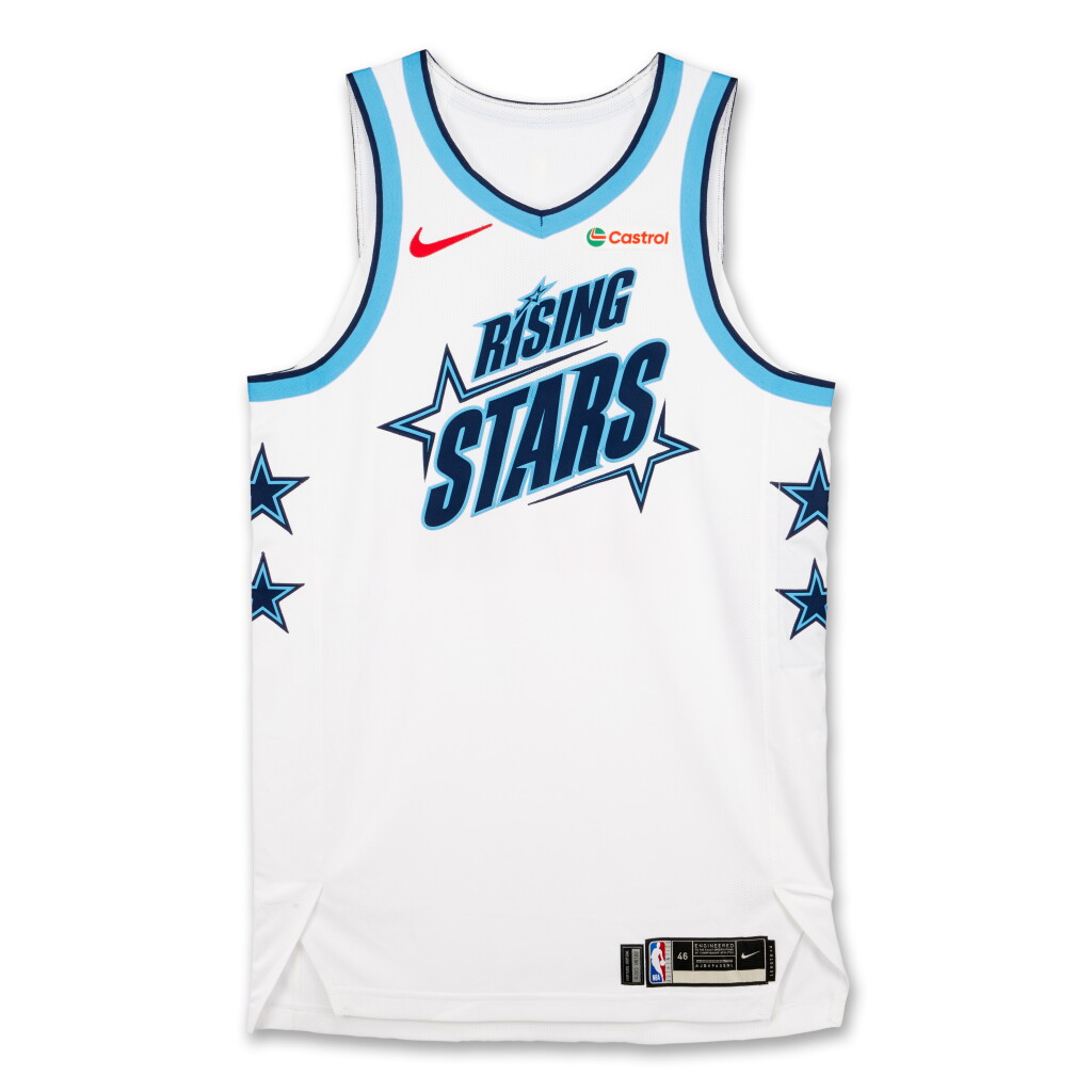 View full screen - View 1 of Lot 61. Mac McClung 2025-2026 Game Issued ‘Rising Stars’ Jersey.