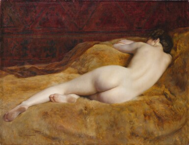 View full screen - View 1 of Lot 56. PAUL SIEFFERT | NU ALLONGÉ.